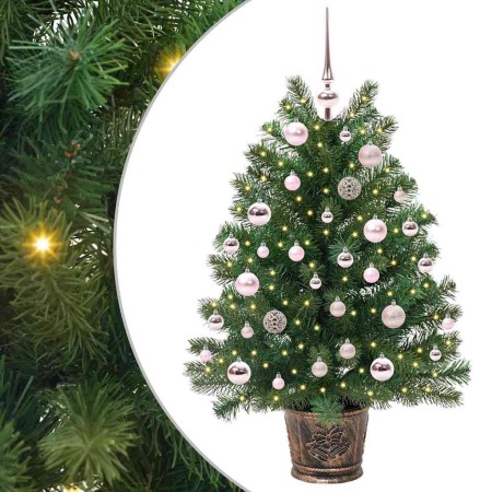 Árbol de Navidad artificial con 150 LED Verde 95 cm PE y PVC en Decoración Festiva y Estacional | Comprar online en Foru.es