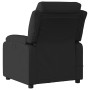 Sillón reclinable de masaje de tela negro en Sillones | Comprar online en Foru.es