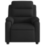 Sillón reclinable de masaje de tela negro en Sillones | Comprar online en Foru.es