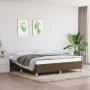 Brown fabric bed frame 160x200 cm by vidaXL, Beds and slatted bases - Ref: Foro24-347176, Price: 126,51 €, Discount: %