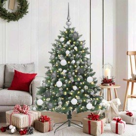 Árbol de Navidad artificial Verde 120 cm PVC, Plástico y Acero en Decoración Festiva y Estacional | Comprar online en Foru.es