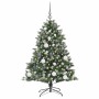 Árbol de Navidad artificial Verde 120 cm PVC, Plástico y Acero en Decoración Festiva y Estacional | Comprar online en Foru.es