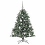 Árbol de Navidad artificial Verde 120 cm PVC, Plástico y Acero en Decoración Festiva y Estacional | Comprar online en Foru.es