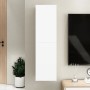 Mueble para TV de madera contrachapada blanco 30,5x30x110 cm en Muebles TV | Comprar online en Foru.es