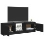 Mueble para TV con luces LED negro 120x30x36 cm en Muebles TV | Comprar online en Foru.es