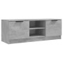 Mueble de TV madera contrachapada gris hormigón 102x35x36,5 cm en Muebles TV | Comprar online en Foru.es
