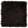 Cojines de sillas 2 uds piel de oveja auténtica marrón 40x40 cm en Decoración | Comprar online en Foru.es