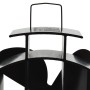Ventilador de estufa accionado por calor 4 aspas negro de vidaXL, Ventiladores para chimeneas de leña - Ref: Foro24-51237, Pr...
