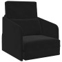 Sofá Cama Plegable Negro 65 x 80 x 83 cm Terciopelo en Sofás | Comprar online en Foru.es