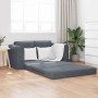 Sofá Cama Plegable Gris oscuro 148 x 71 x 83 cm Terciopelo en Sofás | Comprar online en Foru.es