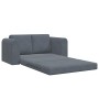 Sofá Cama Plegable Gris oscuro 148 x 71 x 83 cm Terciopelo en Sofás | Comprar online en Foru.es
