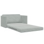 Sofá Cama Plegable Gris Claro 124 x 71 x 78 cm Terciopelo en Sofás | Comprar online en Foru.es