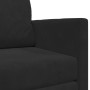 Sofá Cama Plegable Negro 124 x 71 x 78 cm Terciopelo en Sofás | Comprar online en Foru.es
