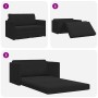 Sofá Cama Plegable Negro 124 x 71 x 78 cm Terciopelo en Sofás | Comprar online en Foru.es