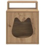 Casa para Gatos Roble Artesanal 42,5 x 40 x 53,5 cm en Mobiliario para gatos | Comprar online en Foru.es