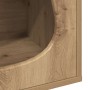 Casa para Gatos Roble Artesanal 42,5 x 40 x 53,5 cm en Mobiliario para gatos | Comprar online en Foru.es