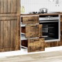 Mueble bajo de cocina Lucca roble ahumado en Armarios de cocina | Comprar online en Foru.es