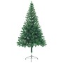 Árbol de Navidad artificial con luces y bolas 380 ramas 150 cm en Decoración Festiva y Estacional | Comprar online en Foru.es