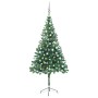 Árbol de Navidad artificial con luces y bolas 564 ramas 180 cm en Decoración Festiva y Estacional | Comprar online en Foru.es
