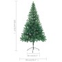 Árbol de Navidad artificial con luces y bolas 564 ramas 180 cm en Decoración Festiva y Estacional | Comprar online en Foru.es