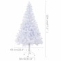 Árbol de Navidad artificial con luces y bolas 230 ramas 120 cm en Decoración Festiva y Estacional | Comprar online en Foru.es