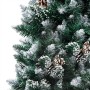 Árbol de Navidad helado con luces, bolas y piñas 150 cm en Decoración Festiva y Estacional | Comprar online en Foru.es