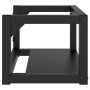 Estructura de lavabo suspendido hierro negro 59x38x31 cm de vidaXL, Tocadores de baño - Ref: Foro24-338494, Precio: 66,44 €, ...