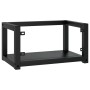 Estructura de lavabo suspendido hierro negro 59x38x31 cm de vidaXL, Tocadores de baño - Ref: Foro24-338494, Precio: 66,44 €, ...
