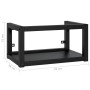Estructura de lavabo suspendido hierro negro 59x38x31 cm de vidaXL, Tocadores de baño - Ref: Foro24-338494, Precio: 66,44 €, ...