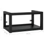 Estructura de lavabo suspendido hierro negro 59x38x31 cm de vidaXL, Tocadores de baño - Ref: Foro24-338494, Precio: 58,52 €, ...