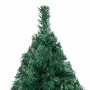 Árbol de Navidad preiluminado con luces y bolas verde 180 cm en Decoración Festiva y Estacional | Comprar online en Foru.es