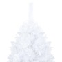 Árbol de Navidad preiluminado con luces y bolas blanco 150 cm en Decoración Festiva y Estacional | Comprar online en Foru.es