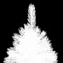 Árbol de Navidad preiluminado con luces y bolas blanco 120 cm en Decoración Festiva y Estacional | Comprar online en Foru.es