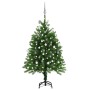 Árbol de Navidad preiluminado con luces y bolas verde 120 cm en Decoración Festiva y Estacional | Comprar online en Foru.es