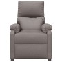 Sillón elevable tela gris taupe en Sillones | Comprar online en Foru.es