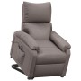 Sillón elevable tela gris taupe en Sillones | Comprar online en Foru.es