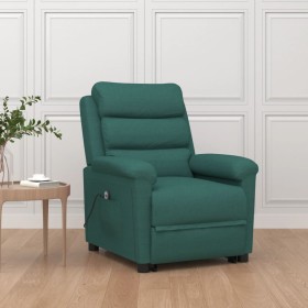 Sillón elevable tela verde oscuro en Sillones | Comprar online en Foru.es