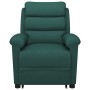 Sillón elevable tela verde oscuro en Sillones | Comprar online en Foru.es