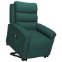 Sillón elevable tela verde oscuro en Sillones | Comprar online en Foru.es