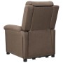 Sillón elevable tela gris taupe en Sillones | Comprar online en Foru.es