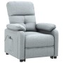 Sillón elevable tela gris claro en Sillones | Comprar online en Foru.es