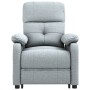 Sillón elevable tela gris claro en Sillones | Comprar online en Foru.es