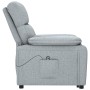 Sillón elevable tela gris claro en Sillones | Comprar online en Foru.es