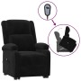 Sillón elevable de terciopelo negro en Sillones | Comprar online en Foru.es