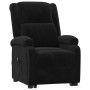 Sillón elevable de terciopelo negro en Sillones | Comprar online en Foru.es