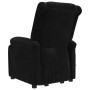 Sillón elevable de terciopelo negro en Sillones | Comprar online en Foru.es