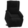 Sillón elevable de terciopelo negro en Sillones | Comprar online en Foru.es