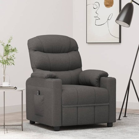 Sillón elevable tela gris oscuro en Sillones | Comprar online en Foru.es