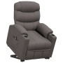 Sillón elevable tela gris oscuro en Sillones | Comprar online en Foru.es
