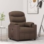 Sillón elevable tela marrón en Sillones | Comprar online en Foru.es